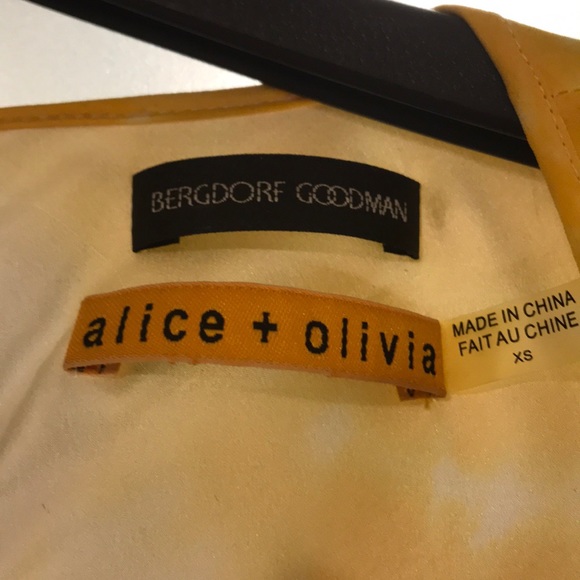 Alice and Olivia silk tye dye cocktail dress - Picture 4 of 4